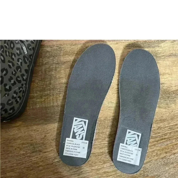 Vans Wellington Rubber Rain Boots Leopard Print Size 5.5 - Picture 8 of 10